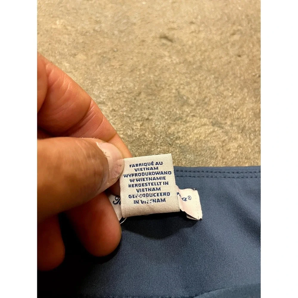 Tommy Bahama Athletic Skirt Skort Womens Medium Navy Blue Ruffle Detail Golf - Picture 5 of 16